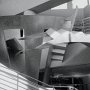 black and white photograph of the San Francisco Main Library building by A.E. Graves